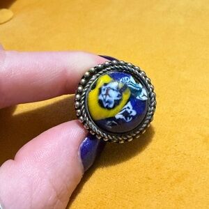 Handmade STERLING adjustable ring